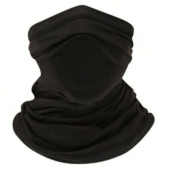 Sun Protective Anti UV 1pc Breathable Ice Silk Sun Protection Neck Gaiter For Outdoor Activities, Motorcycle, Bicycle, Sports, Magic Headwear Mask Ski Mask