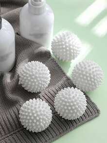 2/5/10pcs Reusable Laundry Balls - Soft Anti- Design, Reduces Static On Clothes, More Smooth Washing - High Quality Laundry Helper Suitable For All Fabrics, Makes Clothes Softer, Essential Cleaning Assistant, Living Essential - Multicolor - View 7