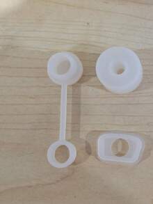 杯子防溢塞套装 - 硅胶塞，带 1 个吸管盖、1 个圆形防漏塞和 1 个方形防溢塞 - 适用于 30 盎司/40 盎司玻璃杯 - 防尘配件，饮水无杂乱