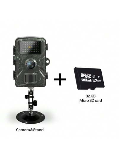 1080p High Definition Wildlife Scouting Camera,Trail Cameras Camera Outdoor,Night Vision, Motion Detection, Audio Alert, Wand Hanging, IP66 Waterproof, PIR Night 0.8s Detection Triggered, 1080P HD Resolution Camera,Ideal Outdoor Hunting Observation view 6