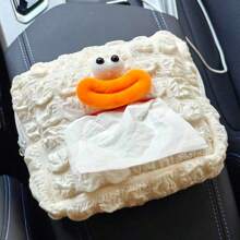 1pc Wide Mouth Car Tissue Box Paper Towel Hanging Holder DIY