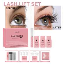 Bộ mi giả uốn xoăn Crazy Curling - Vẻ đẹp tự nhiên, mảnh mai, dày dặn, mềm mại và không lem. - Hồng - Xem 6