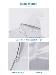 Women Sun Uv Protection Jacket Lightweight Outdoor Jacket Casual Long Sleeve Hooded Jackets Sun UV Protection Full Zip Tops