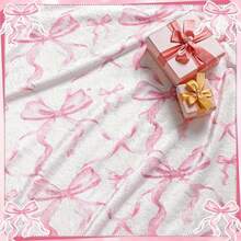 Bowknot Prints Ultra-Soft Flannel Throw Blanket Digital Printing, 280gsm, All-Season Comfort Polyester Blankets Great Gift For Friend, Family, Wedding, Birthday,Warm,Soft,Comfortable,Cozy Personalized Ideal Gifts For Him,Her,Boyfriend,Girlfriend,Dad,Mom,Family,Friends,Pets ,For Anniversaries,Valentine's Day,Mother's Day,Birthdays,Father's Day,Weddings,Graduation,Christmas,Housewarming Sofa,Bed,Car,Bedroom,Living Room,Office,Outdoor Camping,Beach,Wall Decoration - Nhiều màu - Xem 7