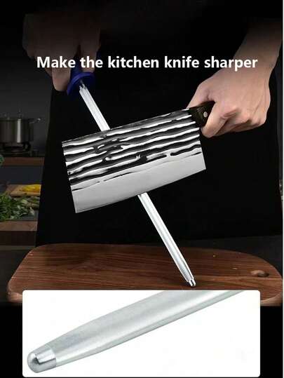 1 件磨刀器，现代多功能厨房刀和剪刀磨刀器工具，