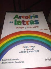 RAINBOW OF LETTERS - Single Book - View 2