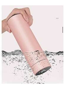 Termo inteligente digital lector de temperatura pantalla led, acero inoxidable - Multicolor - Ver 2