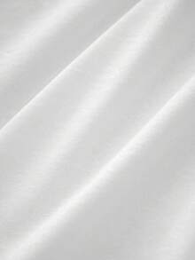 Oversized Pink Seashell, Leaf & Flower Graphic Round Neck Short Sleeve Loose T-Shirt For Women, Casual Vacation Pullover Beach Vacation Outfits - trắng - Xem 7