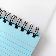 1 Set Of Simple Horizontal Line Colorful Tearable Coil Notebook, Office Supplies Diary Stationery Notebook, Students Carry Small Notebook, Opening Season Office Stationery Supplies,School Supplies,Back To School