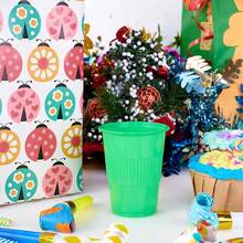 3 Oz Plastic Party Cups, Disposable Bathroom Cups In Assorted Colors Can Be Used Tasting Party Shot - 7 Oz - View 6