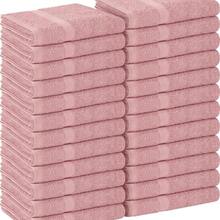 Utopia Towels Sage Green Salon Towels, Pack Of 24 (Not Bleach Proof, 16 X 27 Inches) Highly Absorbent Towels For Hand, Gym, Beauty, Hair, Spa, And Home Hair Care - Grey - View 1