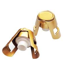 1 件不锈钢双耳香槟塞起泡酒瓶塞