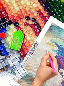 Disney El kit de Pintura de Diamantes 5D de Disney, para adultos principiantes, incluye pintura de diamantes 5D de Disney de diamante redondo completo, mosaico de cristal, artesanía, con un juego de herramientas, adecuado para decoración de pared del hogar, regalo de Acción de Gracias y Navidad para familia y amigos