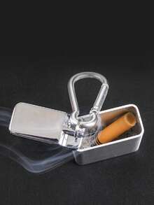 1pc Stainless Steel Ashtray - Silver - View 8