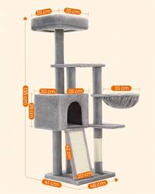 Cat Trees & Condos - 淺灰色 - 查看 5