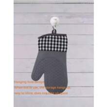 Thick Heat-Resistant Gloves, Suitable For Kitchen Baking, Cooking, Outdoor Barbecue, Halloween Baking Pastries.