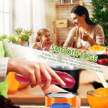 Electric Can Opener One-Touch - Automatic Can Opener One-Touch, Including Handheld Can Opener With Grip For Cans And Bottles