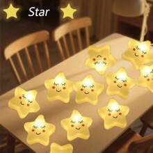 Star Light String, Clouds, Rainbow, Beautiful, Warm, Creative, Suitable For Rooms, Bedrooms, Outdoors