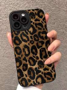 Cheetah, Leopard Print Perforated Straight Edge Leopard Print Painted Anti-Drop Phone Case Compatible With IPhone P14 ProMax, P13 Cartoon P11 Painted P12 Anti-Drop XR Cartoon 78GES2 Phone Case XS, Compatible With Iphone P15, Series A03s, A03 Core, A04, A12, A13, A14, A21s, A22, A23, A24, A32, A33, A34, A51, A52, A53, A54, A71, A72, A73, S20FE, S21, S22, Small Redmi Series Redmi 9, Redmi 9A, Redmi 10A, Redmi 10C, Redmi Redmi Note9, Redmi Note10, Redmi Note11, Redmi Note12, Redmi 12, Redmi 12C