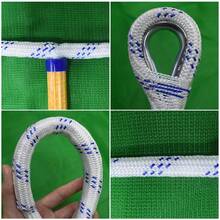 Emergency Rope Ladder – Portable Outdoor Escape And Climbing Ladder For Home, Balcony And Rescue Use - Orange - View 3