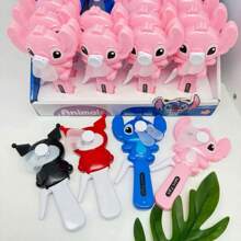 Disney Creative New Disney Cartoon Cute Stitch Summer Handheld Fan, Supplies Gifts, High Quality In Stock