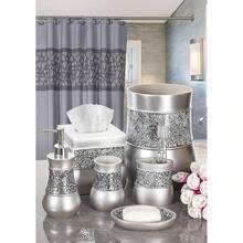 Toilet Brush With Holder - Silver Toilet Bowl Cleaner Brush And Holder - Good Grip, Deep Cleaning, Decorative Design Compact Toilet Bowl Scrubber-Cll - Soap Dish - View 4