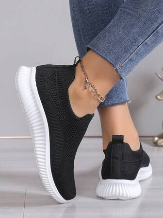 2024 Women Fashion Slip-On Flat Nurse Shoes Comfortable Casual Loafers, Plus Size