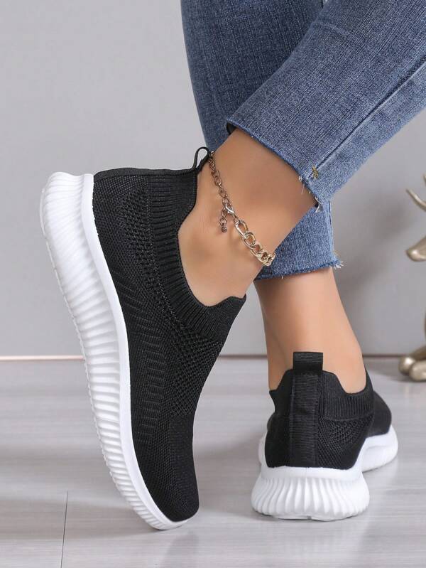 2024 Women Fashion Slip-On Flat Nurse Shoes Comfortable Casual Loafers, Plus Size