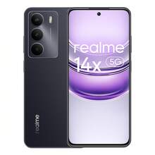 Realme 14X 6GB+128GB AI 5G LTE,全球版,解锁手机,安卓15智能手机,联发科天玑6300处理器手机,5000mAh大电池,品质可靠,圣诞礼物/赠品,不含充电器 - Shadow Black - 查看 3