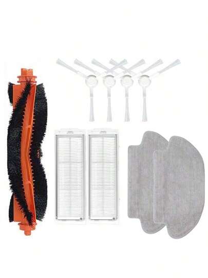 Replacement Parts Compatible Xiaomi Mijia Robot Stofzuiger Mop 2S 3C Mi Aspiradora Accessories Cloths Main Side Brush XMSTJQR2S STYJ02YM