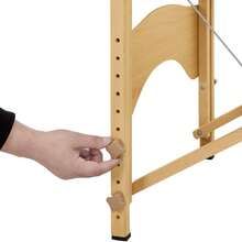 Massage Table Massage Bed 3 Folding Portable Salon Spa Bed Lash Bed For Eyelash Extensions Beauty Tattoo Table Adjustable Height With Carry Case,Lightweight,Pink Color - Pink - View 7