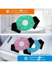 1 pieza Bolsa de gel suave para la rodilla, Manga de hielo para la rodilla, Bolsa de gel para hielo, Bolsa de hielo para el tobillo, Bolsa de hielo grande caliente y fría, Ajustable, Rodillera reutilizable, Manga para la pierna suave y fresca, Adecuada para la cabeza, el hombro, la pierna, Bolsa de enfriamiento de verano, Para uso en casa y al aire libre - Multicolor - Ver 6