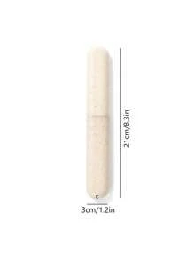 1pc Toothbrush Case Mixing Portable Tooth Brush Cover Holder Toothbrush Hygiene Care Outdoor Supplies Random Color For Travel Toothbrush Case Travel Hiking Camping Covers Protector Travel Essentials Travel Accessories Vacation Summer Holiday Back To School