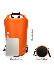 YESPACE 5升/10升/15升/20升/30升防水干袋，游泳背包，漂流冲浪包，徒步户外运动包，适用于皮划艇、漂流、划船、游泳、滑雪装备，夏季度假海滩旅行泳池沙滩包，防水手机套，防水运动包，运动健身包，大容量旅行包，男女通用，旅行必备游泳包，适合海滩游泳