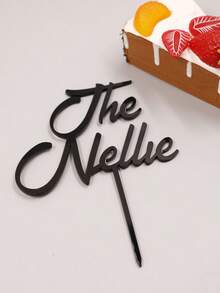 Custom Wedding Mr And Mrs Cake Topper,Personalized Last Name Cake Topper,Customized Rustic Wedding Bride & Groom Names Decoration,Customizable Birthday Cake Decorations,Gold,Silver,Black,Pink,Suitable For Birthday Party,Wedding,Valentine'S Day,Anniversaries,Graduation,Ideas Gifts For Him/Her,Friends,Kids,Students,Mother,Couples,Besties,Boy,Girl,Family - Style a - View 8