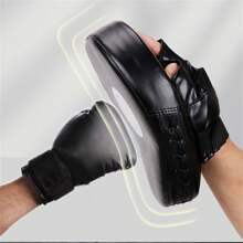 1pc Martial Arts Training Equipment Bending Boxing Mat Thai Karate Durable Polyurethane Foam Hand Kicking Target Focus On Hitting High Quality Combat Sports Gear
