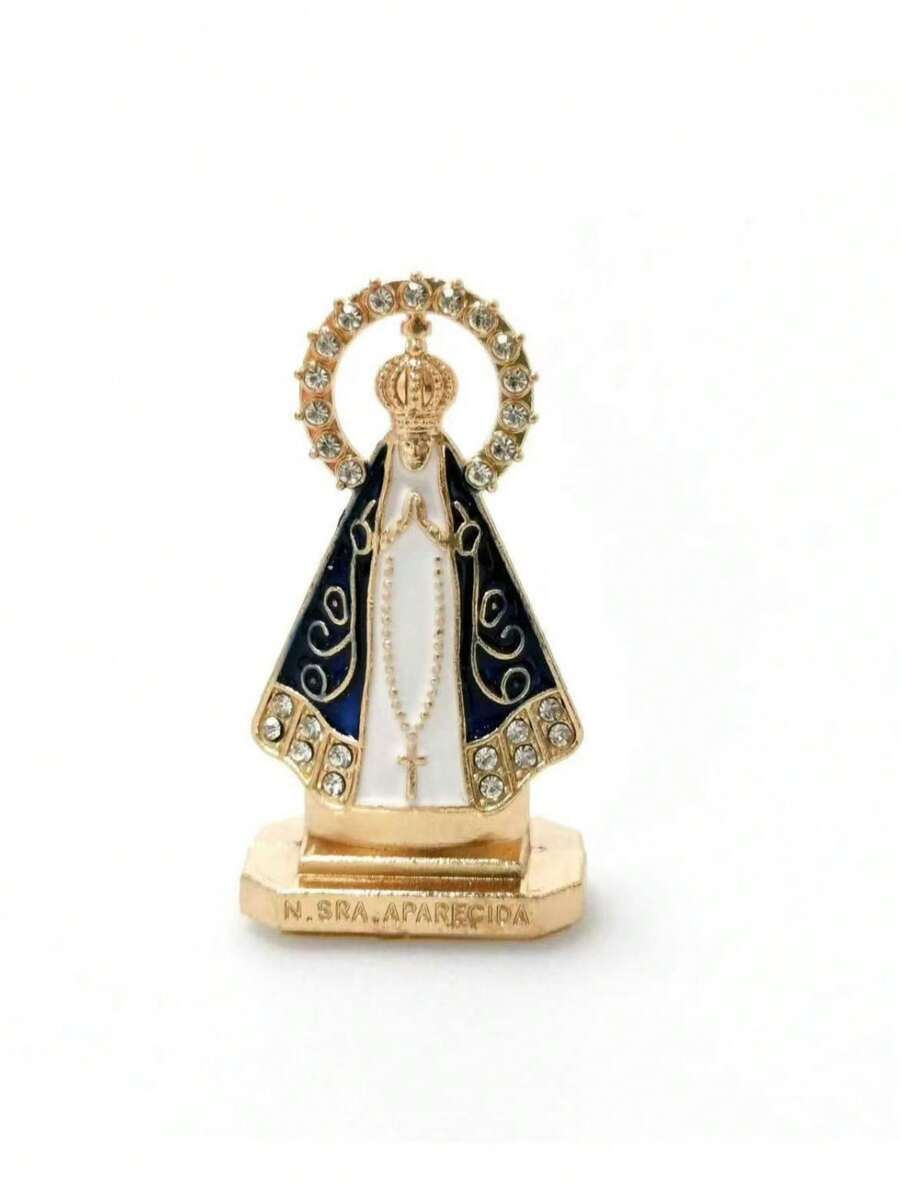 Our Lady Of Aparecida Mother Of God - 金色 - 查看 1