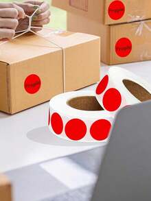 500 adesivos redondos de 2,5 cm com pontos coloridos para codificação de arquivos, marcação de pontos-chave, colorir, ideal para sala de aula, escritório e organização. Perfeitos para presentes de Natal, decoração de casa, scrapbooking, adesivos divertidos, adesivos para laptop, Kindle e celular. - Tamanho grande 500 peças - Ver 10