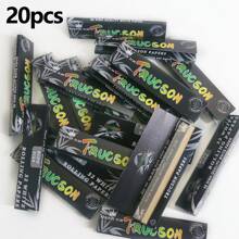 Papel de cigarro preto sem cartões, papel em rolo natural não branqueado, ponta de filtro, ponta de filtro de papel em rolo portátil, ponta de filtro pré-enrolada, presente de aniversário, presente de festa