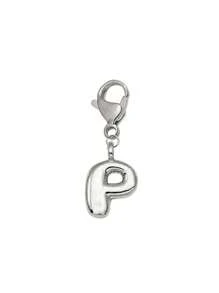 Lindas letras prateadas de bolha, lindo colar com pingente de bolsa - Pingente da sorte, lindas iniciais estilo hip-hop, letras de A a Z, pingente de bolsa e mochila de liga brilhante - Presente perfeito para aniversários e ocasiões especiais, chaveiro, bolsa, mochila, pingente, carro, presentes para mulheres e meninas, carteiras e acessórios para bolsas, presentes para o Dia dos Namorados, presentes para o Dia dos Professores, presentes para o Dia das Mães.