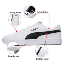 Puma Rickie Classic Men's Shoes Women's Shoes Sports Shoes Outdoor Couple Shoes Skateboard Shoes Low-Top White Shoes Casual Shoes 394251-16