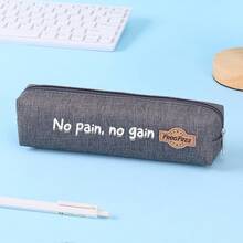 Túi đựng văn phòng phẩm in chữ theo yêu cầu, dung tích lớn, chất lượng cao, kiểu dáng đơn giản, có thể in logo, thích hợp làm quà tặng học tập, đồ dùng học tập, đa chức năng, trang trí, tái sử dụng, hiện đại, nhiều màu sắc, dễ thương, cổ điển, Kawaii, tùy chỉnh, cá nhân hóa, độc đáo, dành cho nhân viên, khách hàng, học sinh, dùng cho doanh nghiệp/công việc/văn phòng, dùng cho trường học, thẩm mỹ. - Nhiều màu - Xem 9