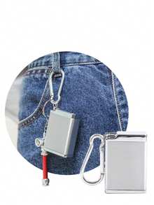 1pc Stainless Steel Ashtray - Silver - View 6