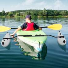 Kayak Stabilizer Inflatable Canoe Outrigger PVC Pontoon Fishing Float Tube Kit - default - View 1