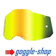 GAFAS DE MOTOCROSS CON LENTES ESPEJOS 100% GEN 2 RACECRAFT ACCURI STRATA