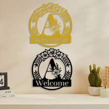 1pc Creative Letter A Decorative Wall Hanging Art, Available In Multiple Colors And Sizes, Suitable For Living Room, Bedroom And Other Indoor Spaces, Creates A Decorative Atmosphere