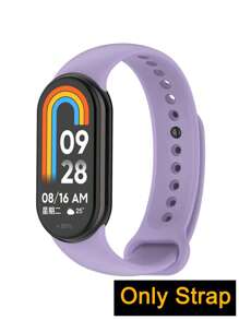 سوار ساعة من السيليكون متوافق مع شاومي Mi Band 3/4/5/6/7/8/9، من خامة جلدية صحية وقابل للتنفس ومقاوم للماء للرياضة، سوار قابل للتعديل، موديل كاجوال وعصري مناسب للاستخدام اليومي والأعياد والحفلات والمنزل والهدايا، إكسسوارات ساعة ذكية