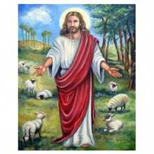 1 Pc Optional Frame Posters Wall Arts Pop Christian Jesus Classical Canvas Art Church GalleryInspired Wall Decor For Living Room