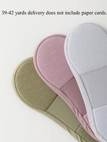 5 Pairs High Heel Cushioned Massage Breathable Non-Slip Solid Color Invisible Socks For Plus Size Women - Multicolor - View 10