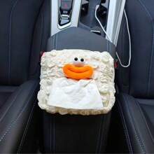1pc Wide Mouth Car Tissue Box Paper Towel Hanging Holder DIY